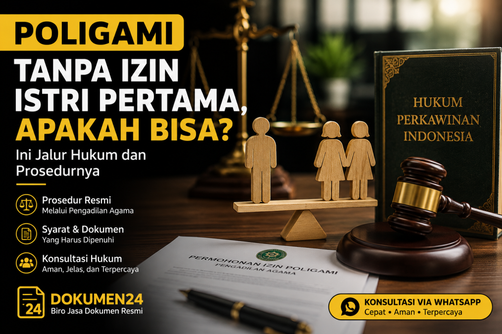Prosedur poligami tanpa izin istri pertama melalui Pengadilan Agama