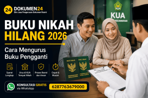 Buku nikah hilang 2026 cara mengurus Buku Nikah Pengganti di KUA