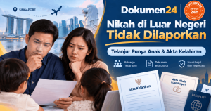 Menikah di luar negeri tidak pernah dilaporkan dan sudah memiliki anak serta akta kelahiran