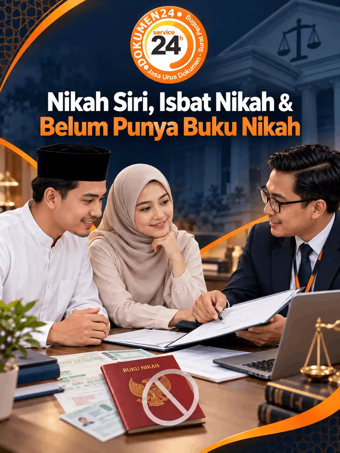 Buku nikah isbat , buku nikah siri