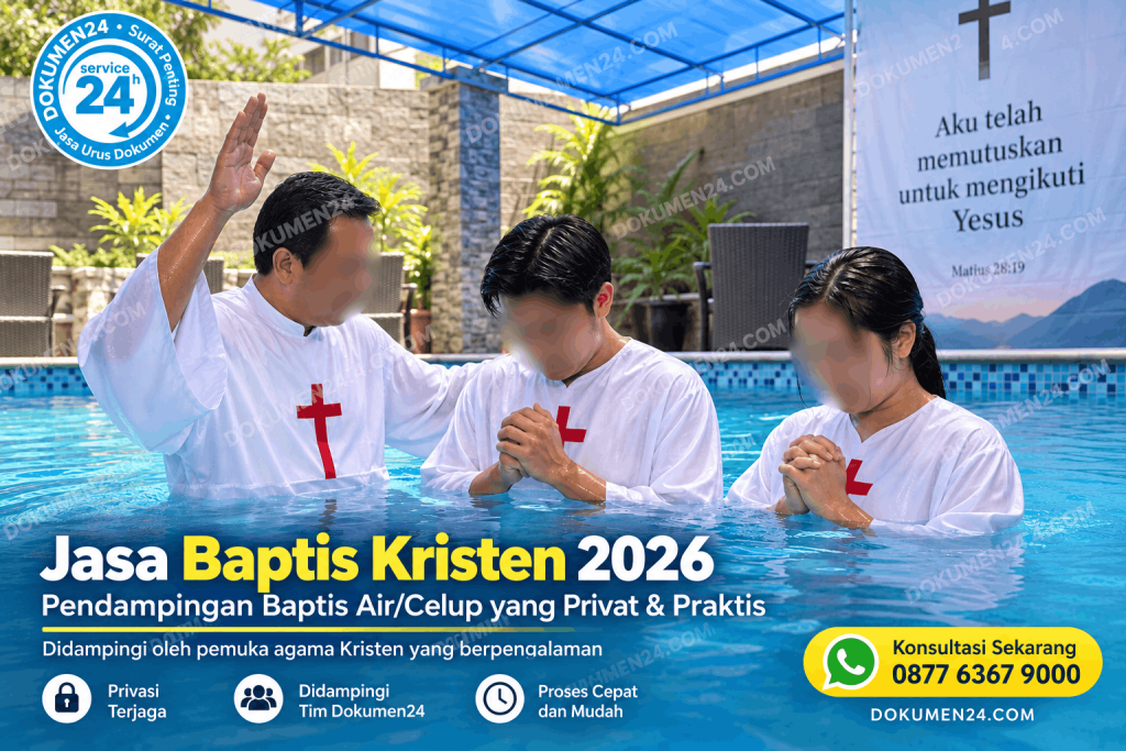 Jasa Baptis Kristen 2026 pendampingan baptis air celup privat Dokumen24