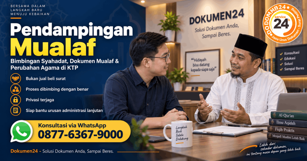 Pendampingan mualaf dan bimbingan syahadat Dokumen24.