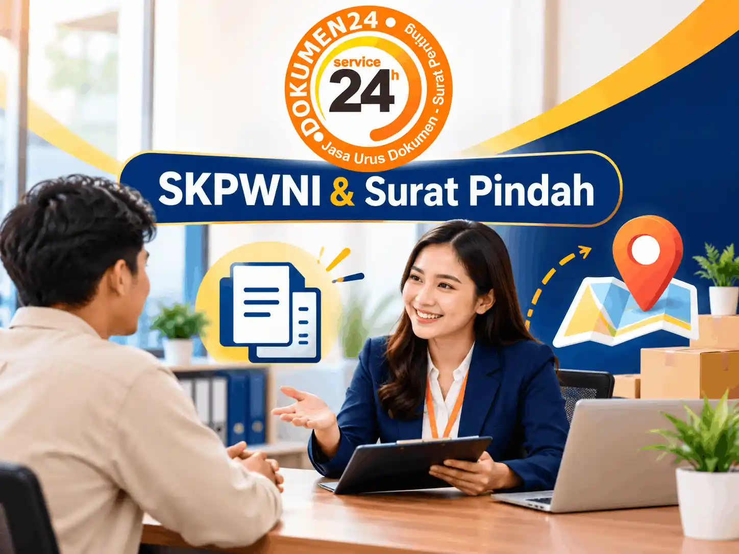 sudah pindah fisik tetapi alamat KTP masih daerah lama