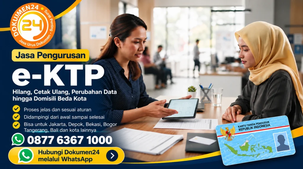 Jasa Pengurusan e-KTP untuk Pemohon yang Memilih Biro Jasa